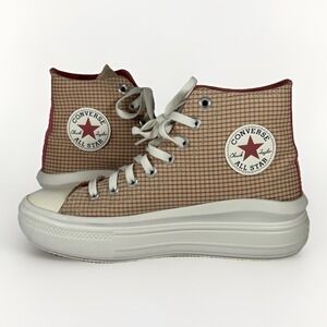 Converse Chuck Taylor‎ All Star Lift Platform Checkered A05130C Women's Size 9